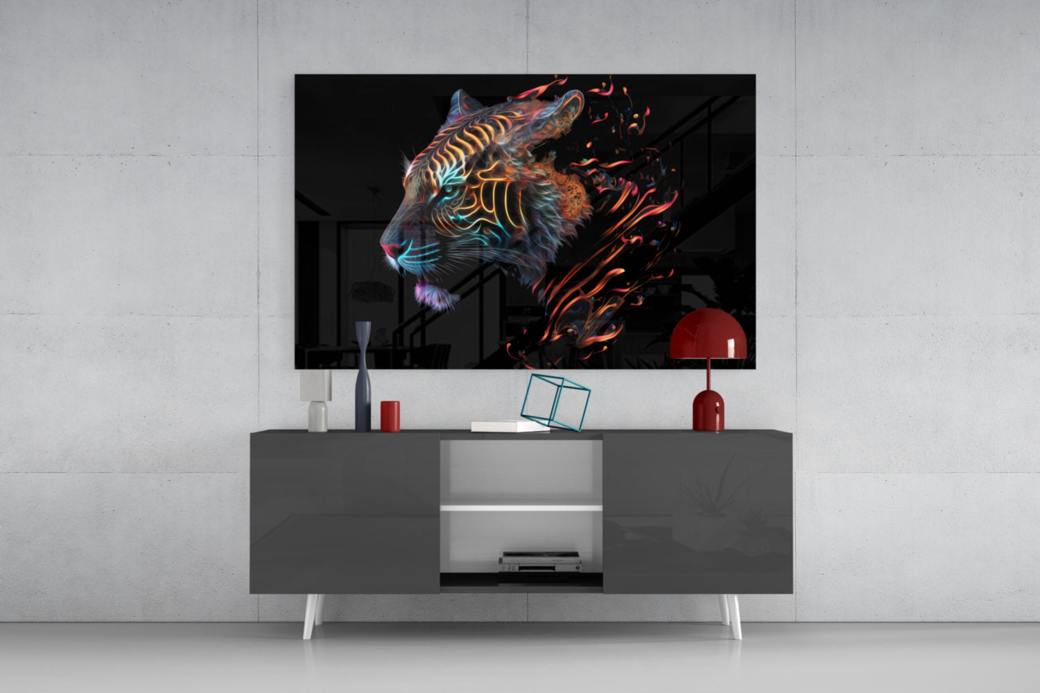 Insigneart USA Sparkling Glory Glass Wall Art || Designer Collection