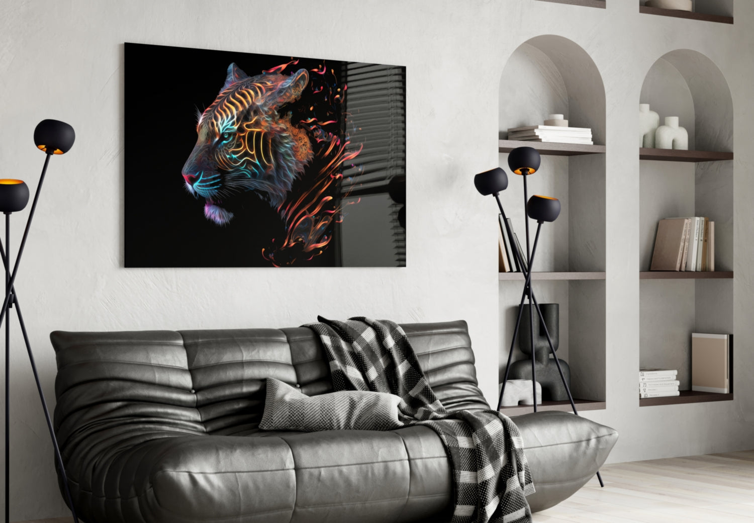 Insigneart USA Sparkling Glory Glass Wall Art || Designer Collection