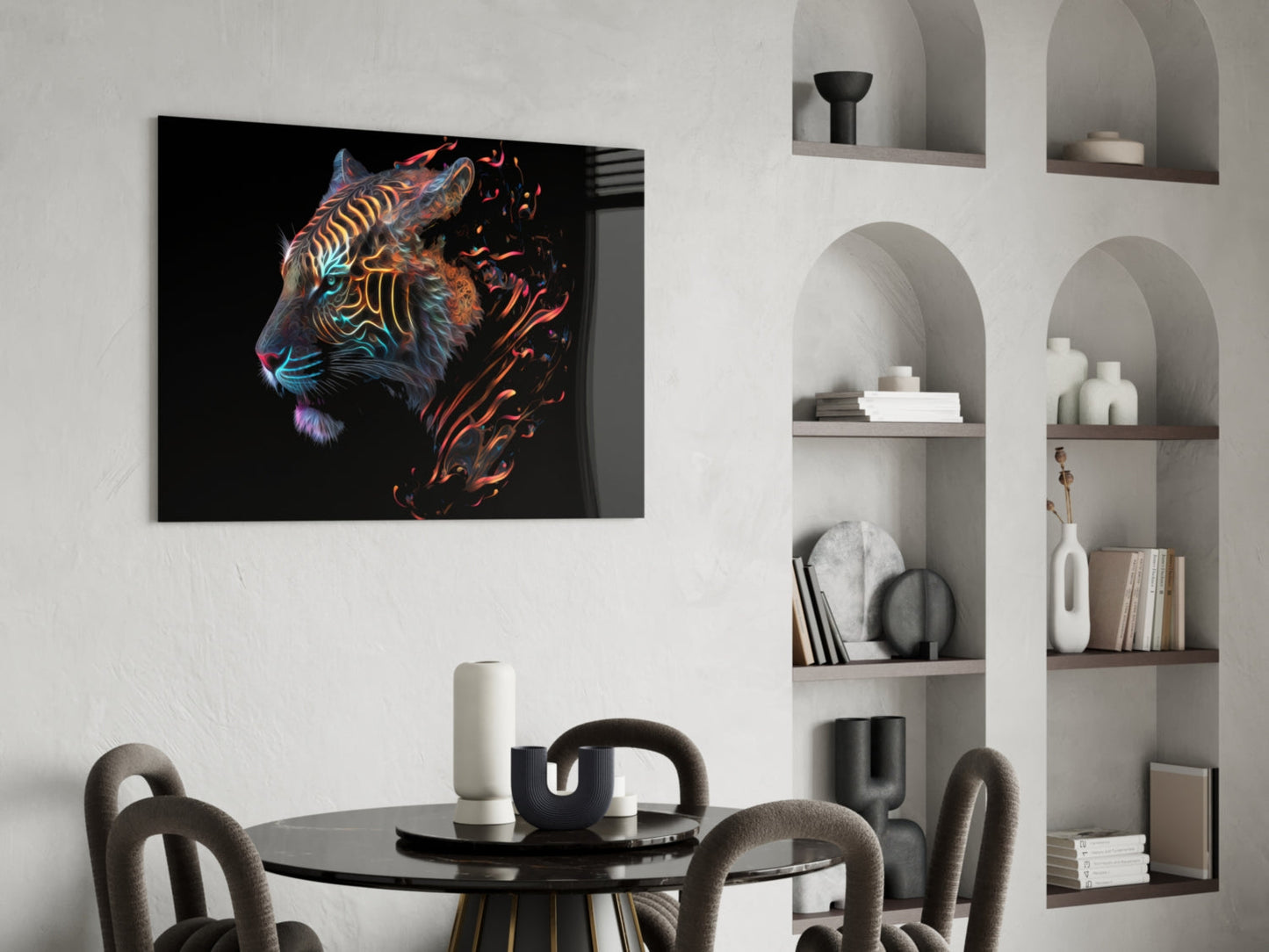 Insigneart USA Sparkling Glory Glass Wall Art || Designer Collection