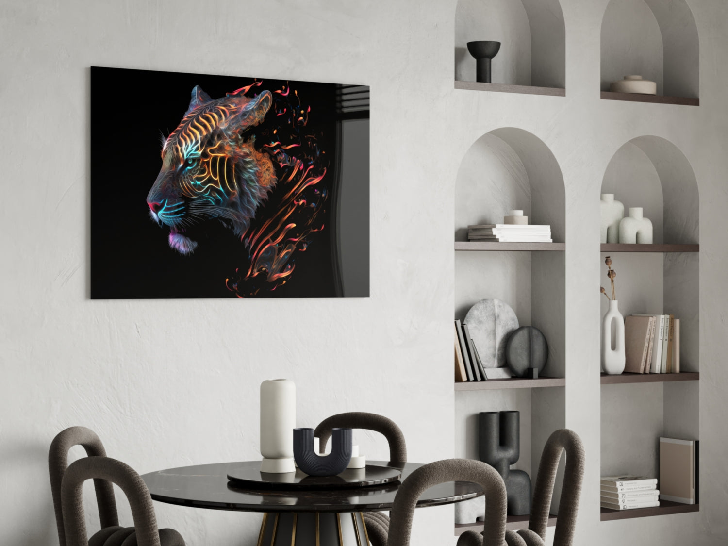 Insigneart USA Sparkling Glory Glass Wall Art || Designer Collection