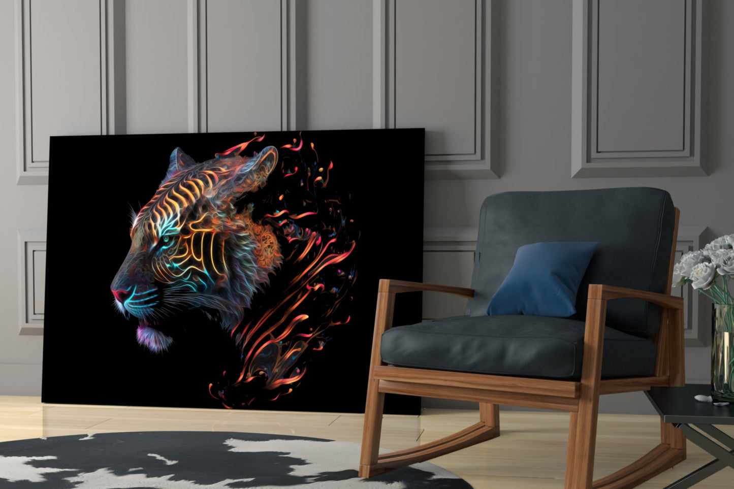 Insigneart USA Sparkling Glory Glass Wall Art || Designer Collection