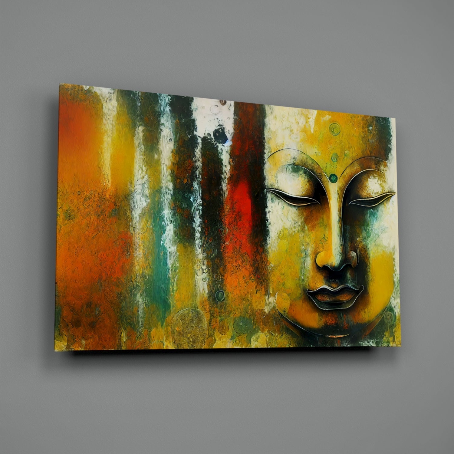Insigneart USA Insigneart USA Buddha Glass Wall Art || Designer Collection