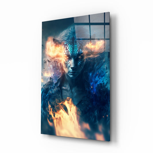 Insigneart USA Insigneart USA Epic Tiger Glass Wall Art || Designers Collection