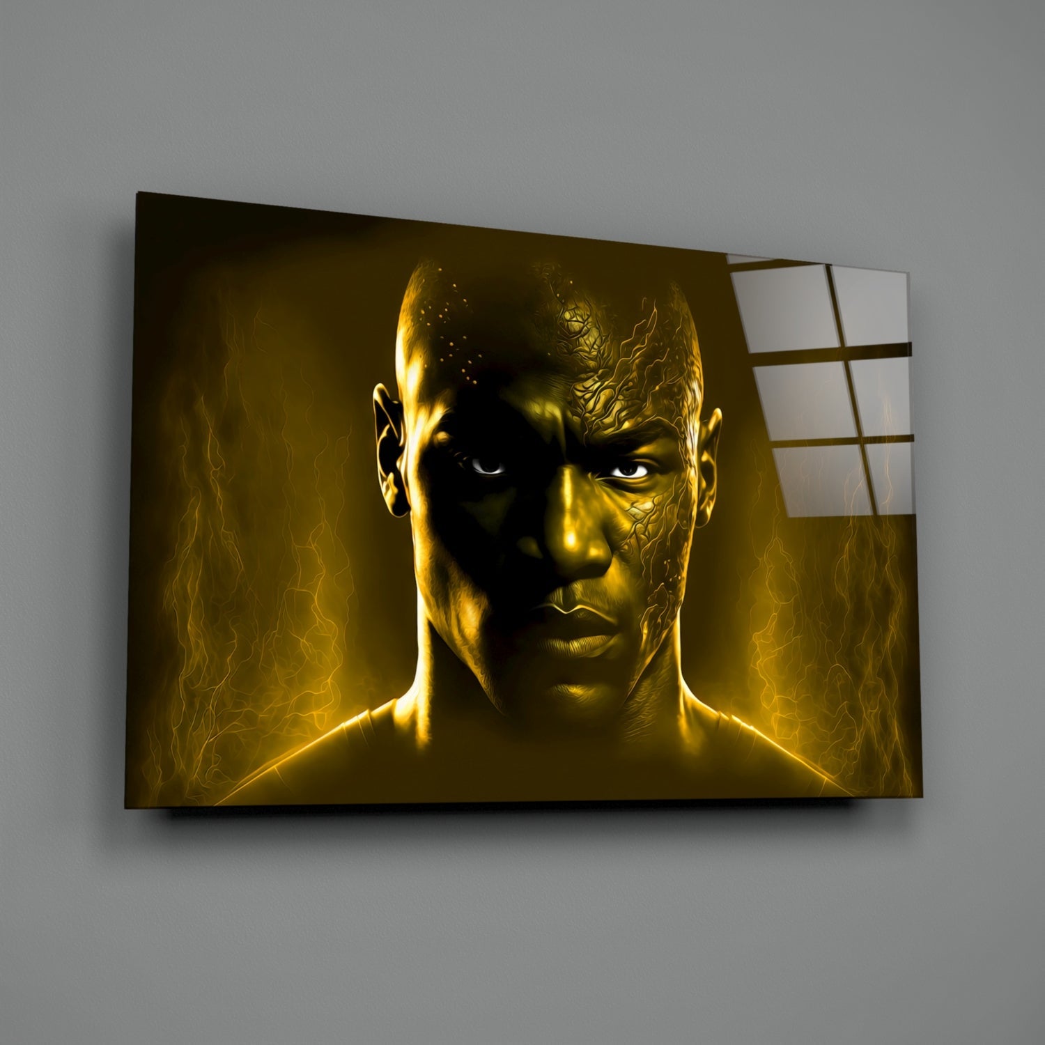 Insigneart USA Iconic Michael Jordan Glass Wall Art || Designer Collection