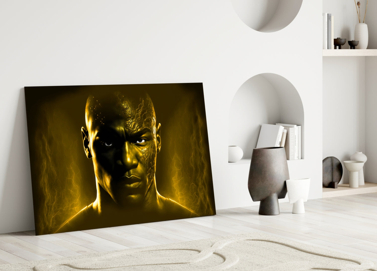 Insigneart USA Iconic Michael Jordan Glass Wall Art || Designer Collection
