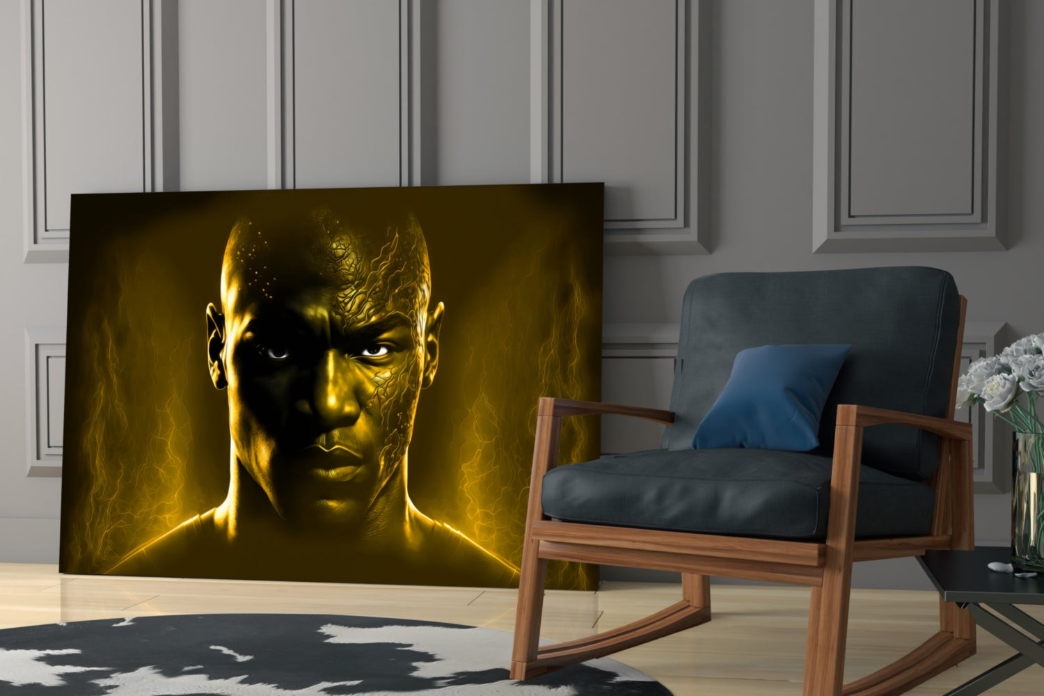 Insigneart USA Iconic Michael Jordan Glass Wall Art || Designer Collection