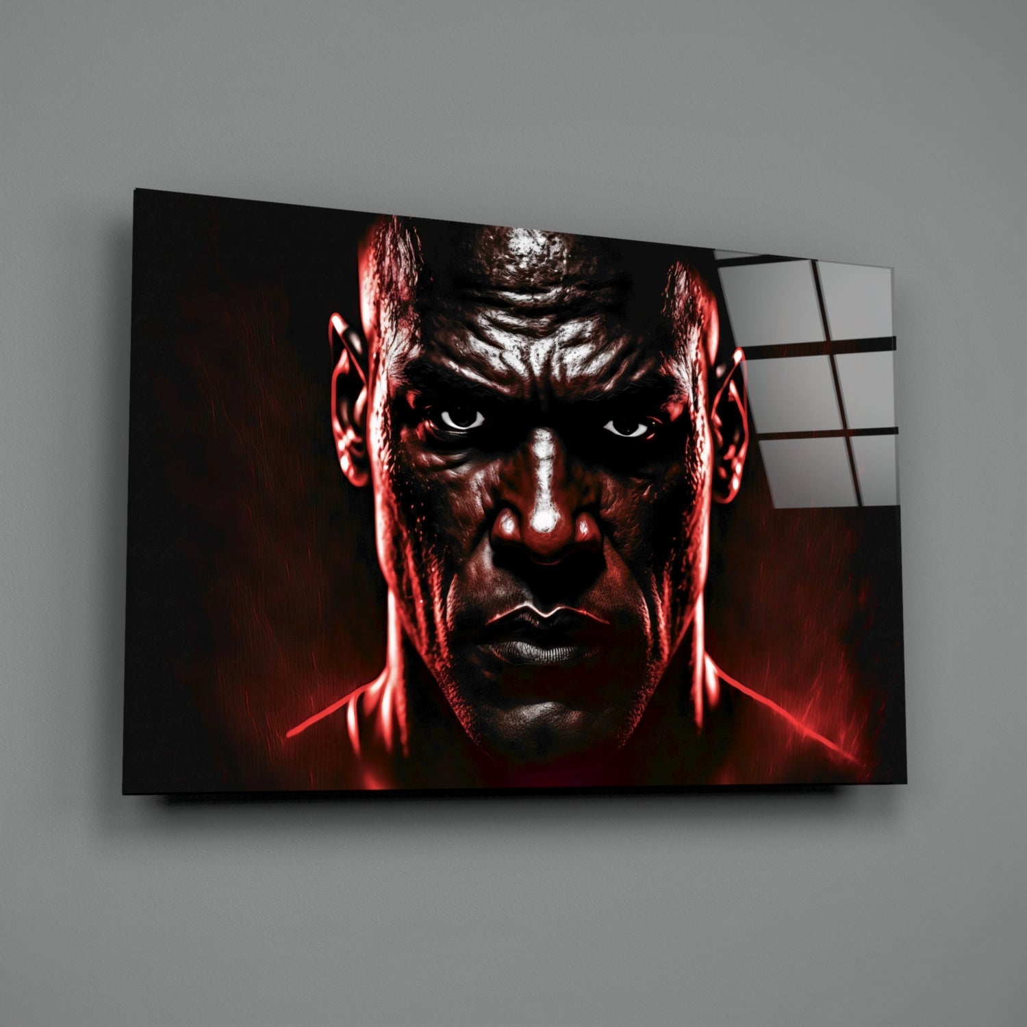 Insigneart USA Iconic Michael Jordan Glass Wall Art || Designer Collection