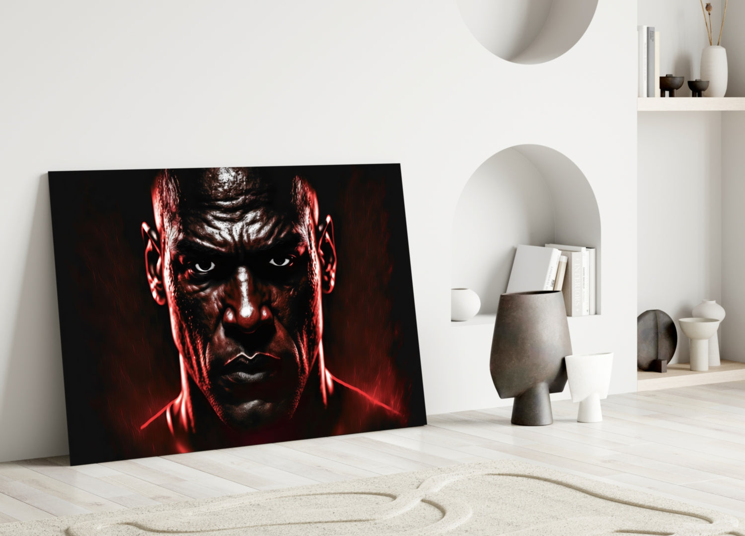Insigneart USA Iconic Michael Jordan Glass Wall Art || Designer Collection