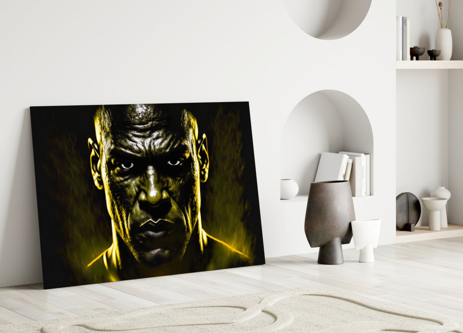 Insigneart USA Iconic Michael Jordan Glass Wall Art || Designer Collection