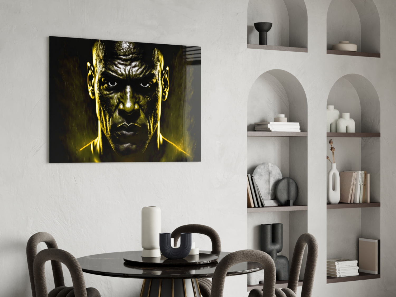 Insigneart USA Iconic Michael Jordan Glass Wall Art || Designer Collection