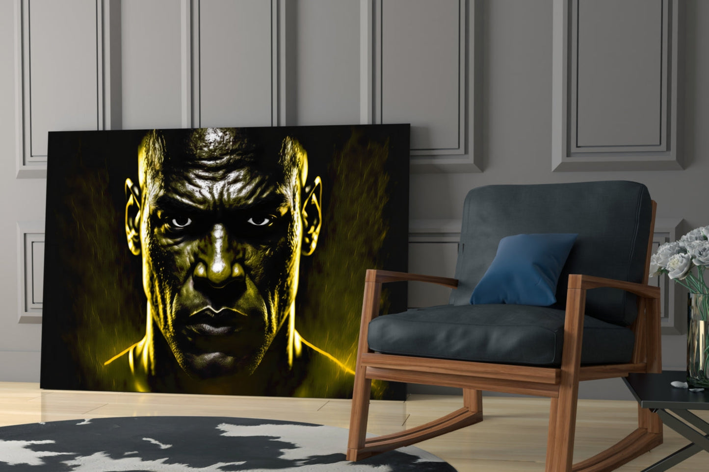 Insigneart USA Iconic Michael Jordan Glass Wall Art || Designer Collection