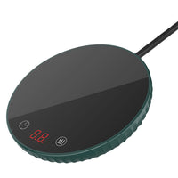 Desktop Electric Cup Warmer 8Hours Auto Off Overheating Protection Smart Timer Setting 2 Temperature Levels  Ceramic Heating Panel For Office Home EasyOptionXY LLC