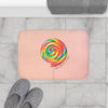 Lollipop Sweetness of Life Message Bath Mat EasyOptionXY LLC