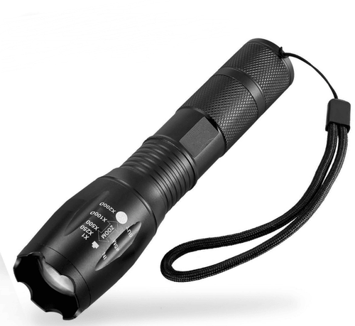 Portable Mini Flashlight LED ZOOM Torch Hunting Zoomable Flashlight Torch Light EasyOptionXY LLC