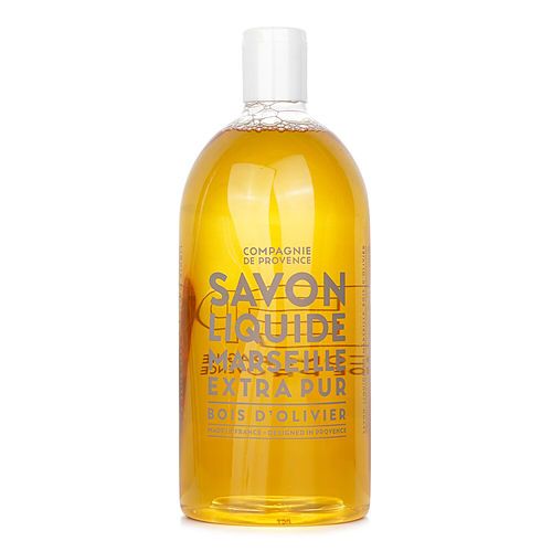 Compagnie de Provence by Compagnie de Provence Liquid Marseille Soap Olive Wood Refill --1000ml/33.8oz EasyOptionXY LLC