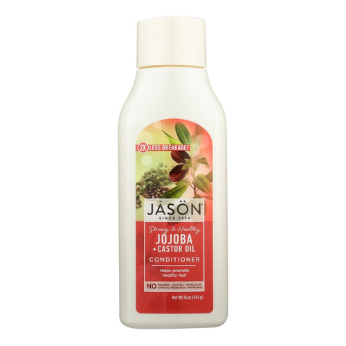Jason Pure Natural Long And Strong Conditioner Jojoba - 16 Fl Oz EasyOptionXY LLC