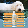 Dog Whitening Shampoo for Dogs with White Light Colored Hair Coat Fur White Haired Pets Shampoo for Itching Dry Sensitive Skin. Non Toxic Formula EasyOptionXY LLC