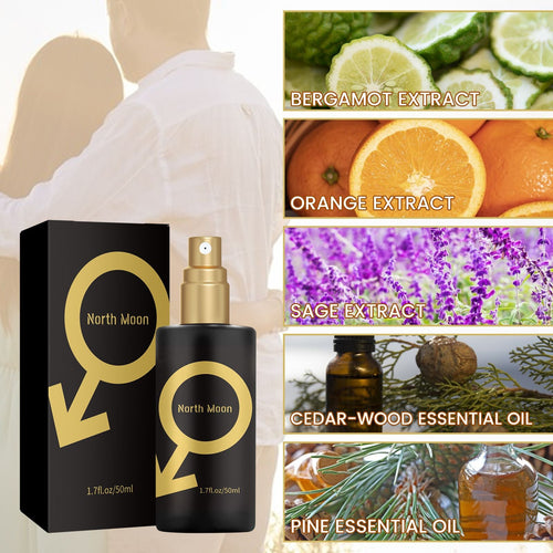 North moon Perfume Fresh fragrance and odor removal lasting niche light fragrance couple dating atmosphere perfume EasyOptionXY LLC