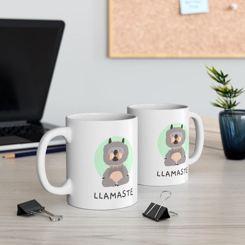 LLAMASTE Yoga Mug EasyOptionXY LLC