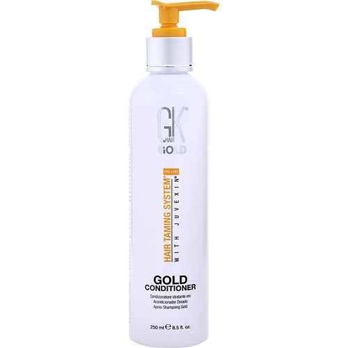 GK HAIR by GK HAIR PRO LINE HAIR TAMING SYSTEM WITH JUVEXIN GOLD CONDITIONER 8.5 OZ EasyOptionXY LLC
