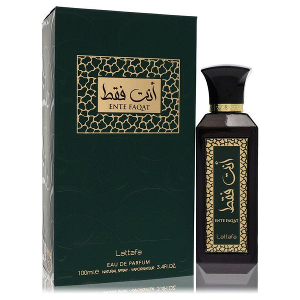 Lattafa Ente Faqat by Lattafa Eau De Parfum Spray (Unisex) EasyOptionXY LLC