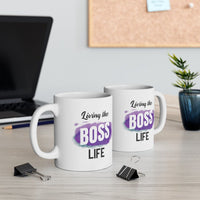 Living A Boss Life Mug EasyOptionXY LLC