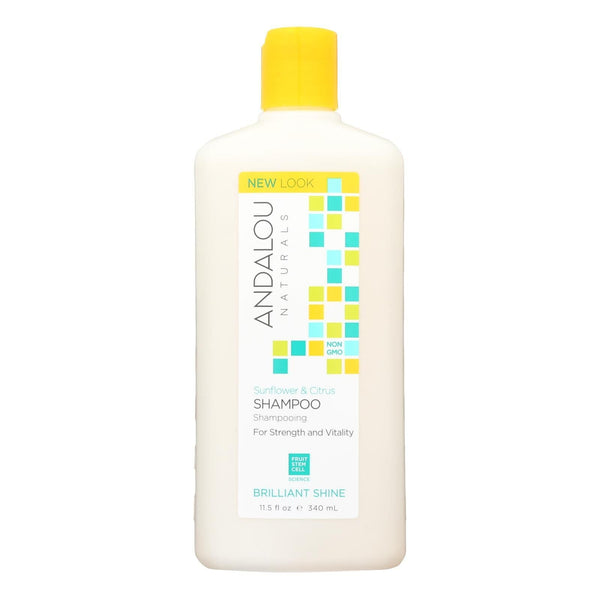 Andalou Naturals Brilliant Shine Shampoo Sunflower And Citrus - 11.5 Fl Oz EasyOptionXY LLC
