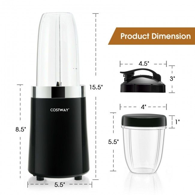 1000W Portable Blender with 6-Blade Design EasyOptionXY LLC