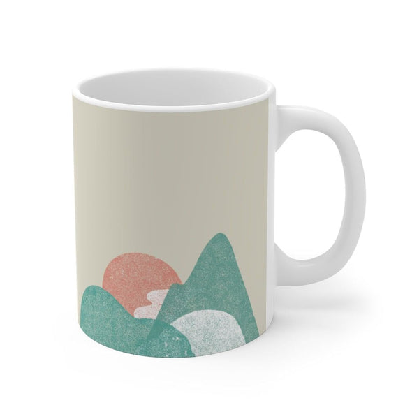 Abstract Landscape Coffee Tea Mug EasyOptionXY LLC