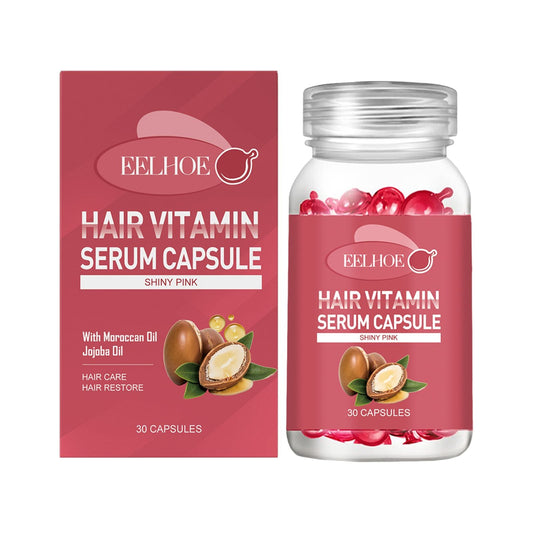 EELHOE Hair Essential Oil Care Capsules relieve dry hair, frizzy split ends, soft and smooth care essential oil for hair care EasyOptionXY LLC