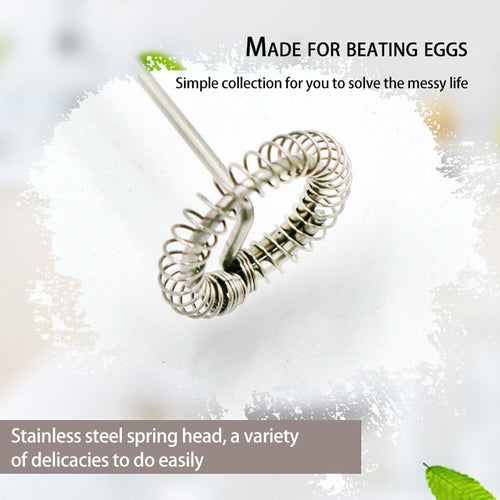 Mini Electric Coffee Blender Handheld Egg Beater Bubble Drink Stirrer Creative Electric Egg Beater Electric Milk Blender EasyOptionXY LLC