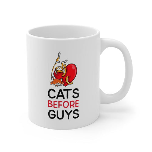Cats Before Guys Mug EasyOptionXY LLC