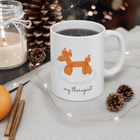 Orange Balloon Dog Theme Mug EasyOptionXY LLC