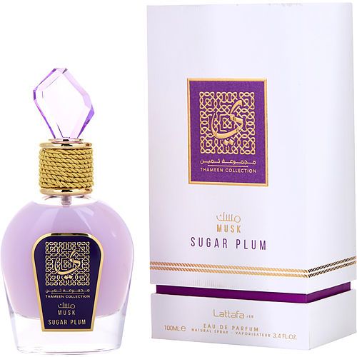 LATTAFA MUSK SUGAR PLUM by Lattafa EAU DE PARFUM SPRAY 3.4 OZ (THAMEEN COLLECTION) EasyOptionXY LLC