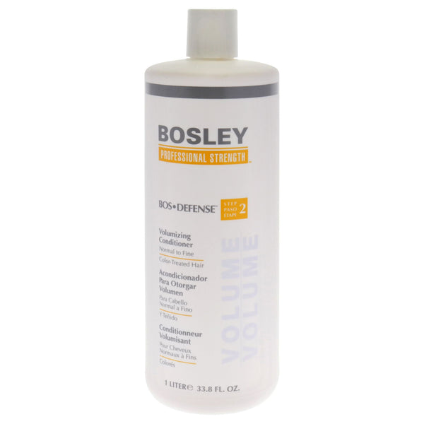 Bos-Defense Volumizing Conditioner by Bosley for Unisex - 33.8 oz Conditioner EasyOptionXY LLC