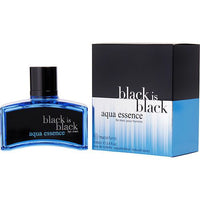 BLACK IS BLACK AQUA ESSENCE by Nuparfums EDT SPRAY 3.4 OZ EasyOptionXY LLC