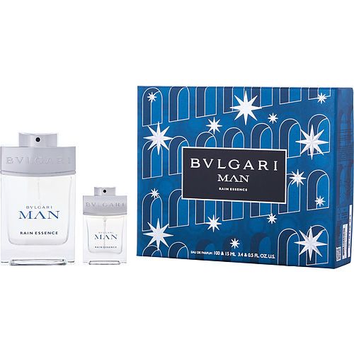 BVLGARI MAN RAIN ESSENCE by Bvlgari EAU DE PARFUM SPRAY 3.4 OZ & EAU DE PARFUM SPRAY 0.5 OZ EasyOptionXY LLC