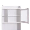 Modern Over The Toilet Space Saver Organization Wood Storage Cabinet for Home, Bathroom EasyOptionXY LLC