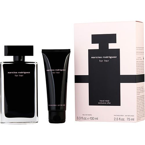 NARCISO RODRIGUEZ by Narciso Rodriguez EDT SPRAY 3.3 OZ & BODY LOTION 2.5 OZ (TRAVEL OFFER) EasyOptionXY LLC