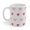 Floating Hearts Logo Mug EasyOptionXY LLC