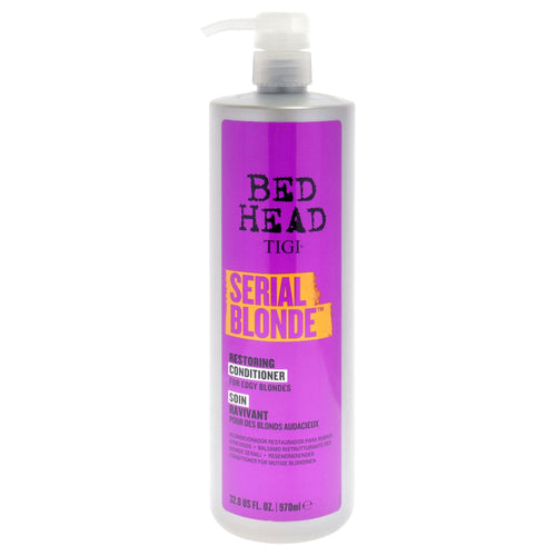 Bed Head Serial Blonde Conditioner by TIGI for Unisex - 32.8 oz Conditioner EasyOptionXY LLC