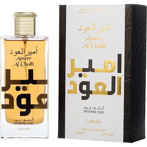 LATTAFA AMEER AL OUDH INTENSE OUD by Lattafa EAU DE PARFUM SPRAY 3.4 OZ EasyOptionXY LLC