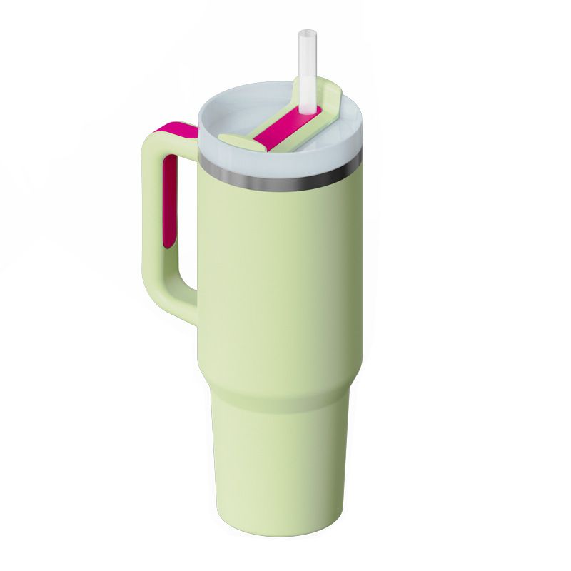 1200ml Stainless Steel Mug Coffee Cup Thermal Travel Car Auto Mugs T hermos 40 Oz Tumbler with Handle Straw Cup Drinkware New In EasyOptionXY LLC