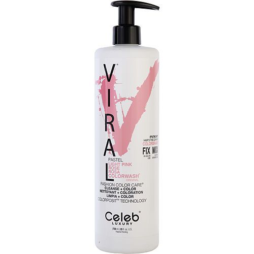 CELEB LUXURY by Celeb Luxury VIRAL COLORWASH PASTEL PINK 25 OZ EasyOptionXY LLC