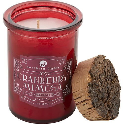 CRANBERRY MIMOSA SCENTED by Northern Lights SPIRIT JAR CANDLE - 5 OZ. BURNS APPROX. 35 HRS. EasyOptionXY LLC