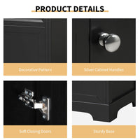 20\" Bathroom Vanity with Sink, Bathroom Cabinet with Soft Closing Door, Storage Rack and Adjustable Shelves EasyOptionXY LLC