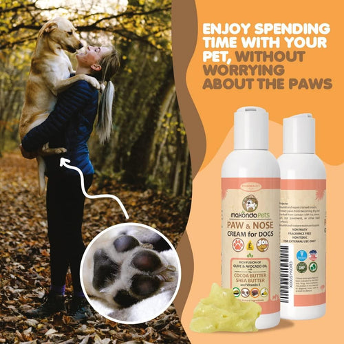 Natural Dog Paw Balm Non Waxy Formula Dog Nose Balm Snout Soother for Dogs Our Paw Cream for Dogs is a Must in Dog Bathing Supplies Ideal Dog & Cat Paw Balm to use After a paw Cleaner for Dogs EasyOptionXY LLC