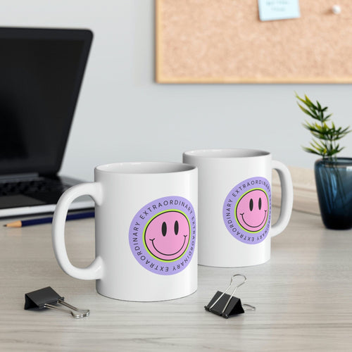 Extraordinary Happy Face Coffee Tea Mug EasyOptionXY LLC