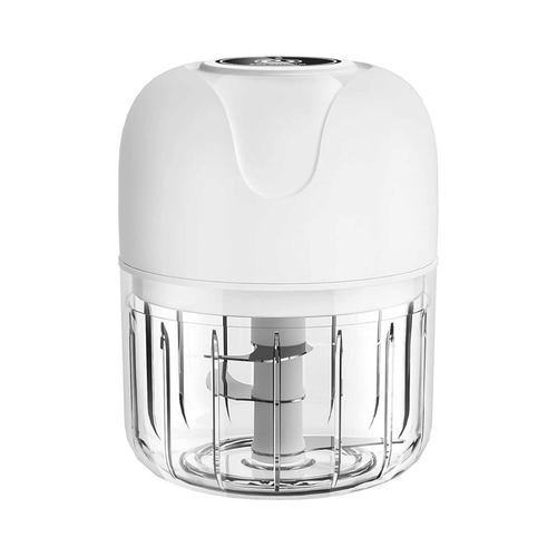 Mini Electric Garlic Chopper, Food Processors Small, Garlic Mincer Crusher Vegetable Chopper, Meat Grinder Masher Kitchen Tool, Portable Blender for Onion, Ginger, Veggie, Spice, Herb, Fruit, Nuts EasyOptionXY LLC