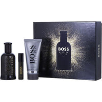 BOSS BOTTLED by Hugo Boss PARFUM SPRAY 3.3 OZ & SHOWER GEL 3.3 OZ & PARFUM SPRAY 0.3 OZ MINI EasyOptionXY LLC